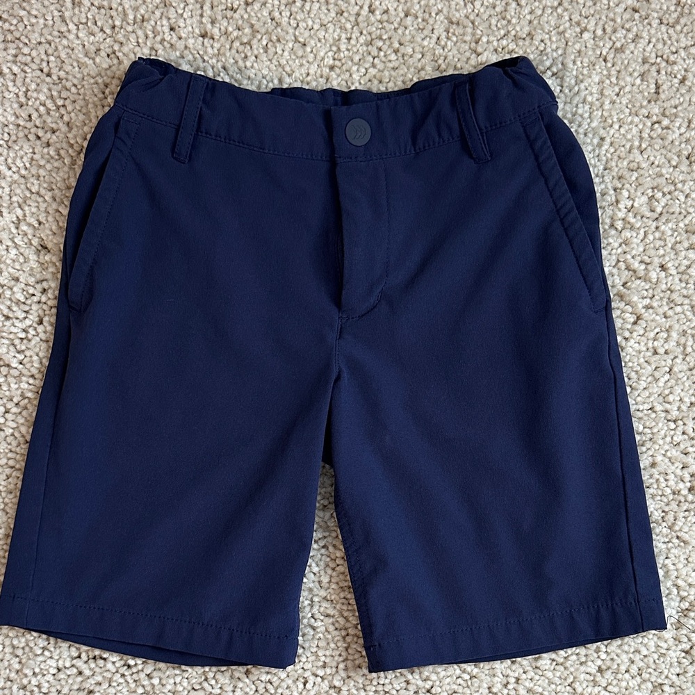 Boys Navy Blue performance Shorts